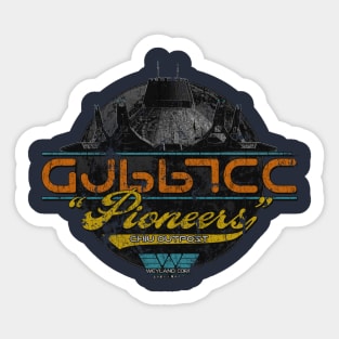 WEYLAND GJ 667CC PIONEERS - Vintage Sticker